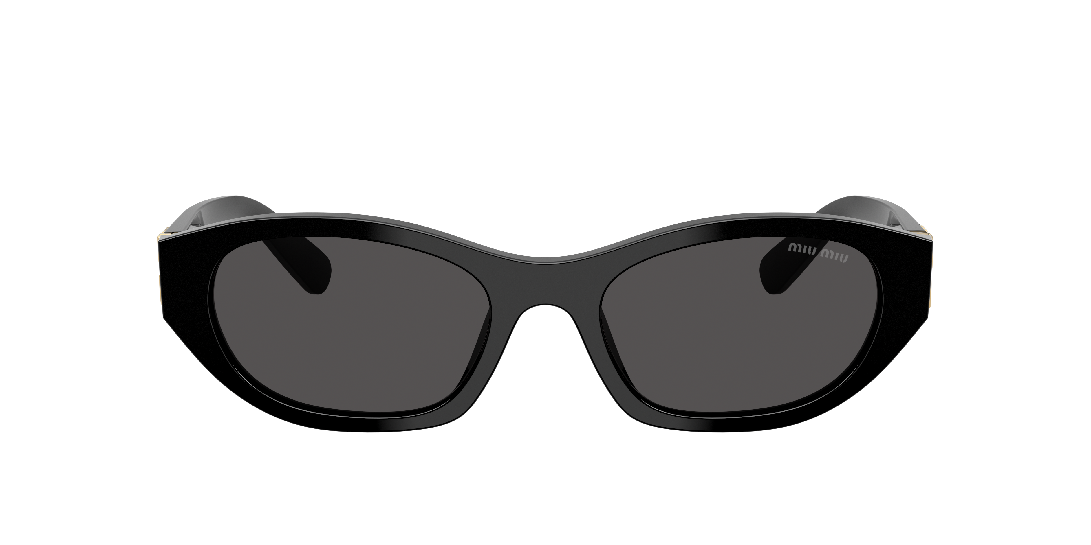 Miu Miu MU A03SF L (53 - 19) with Grey lenses and Black frame