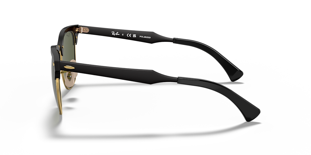 Ray-Ban Clubmaster Aluminum L (51 - 21) with Green lenses and