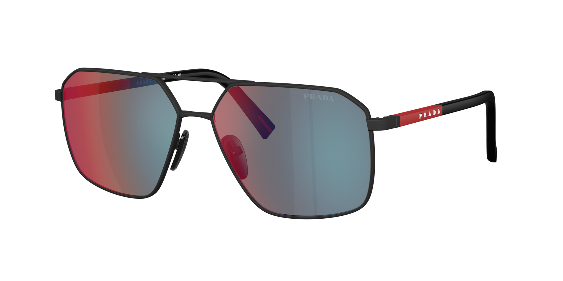 Prada Linea Rossa PS A50S XL (60 - 14) with Grey lenses and Black