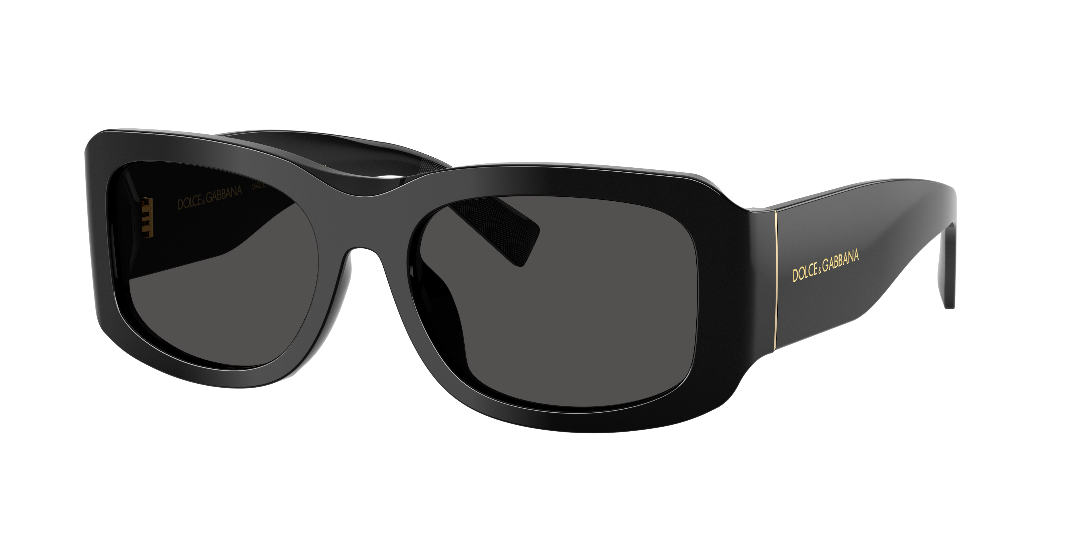 Dolce&Gabbana DG4503 XL (57 - 19) with Grey lenses and Black frame