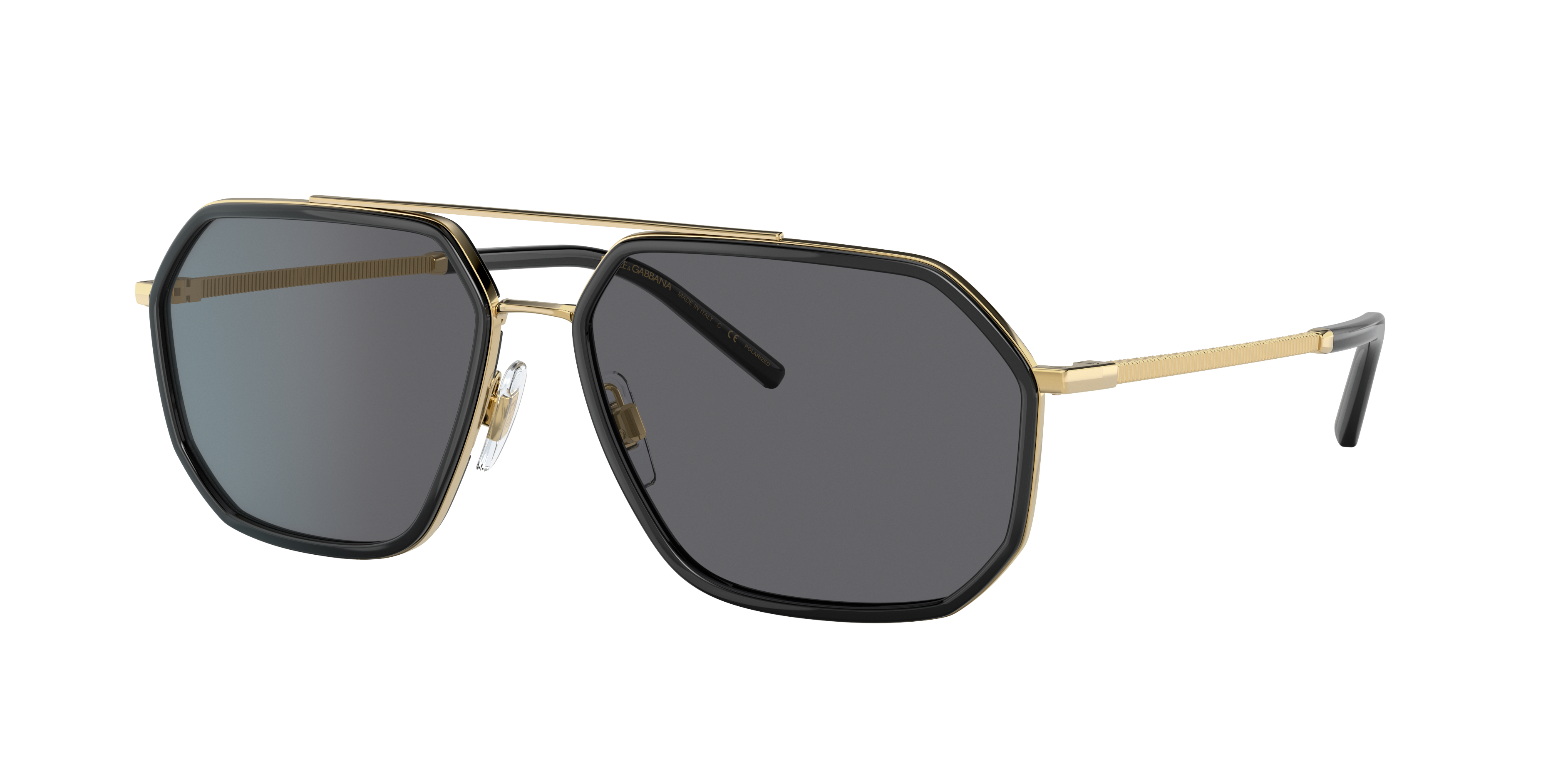 Dolce&Gabbana DG2285 XXL (60 - 15) com Lentes Cinza e Armação