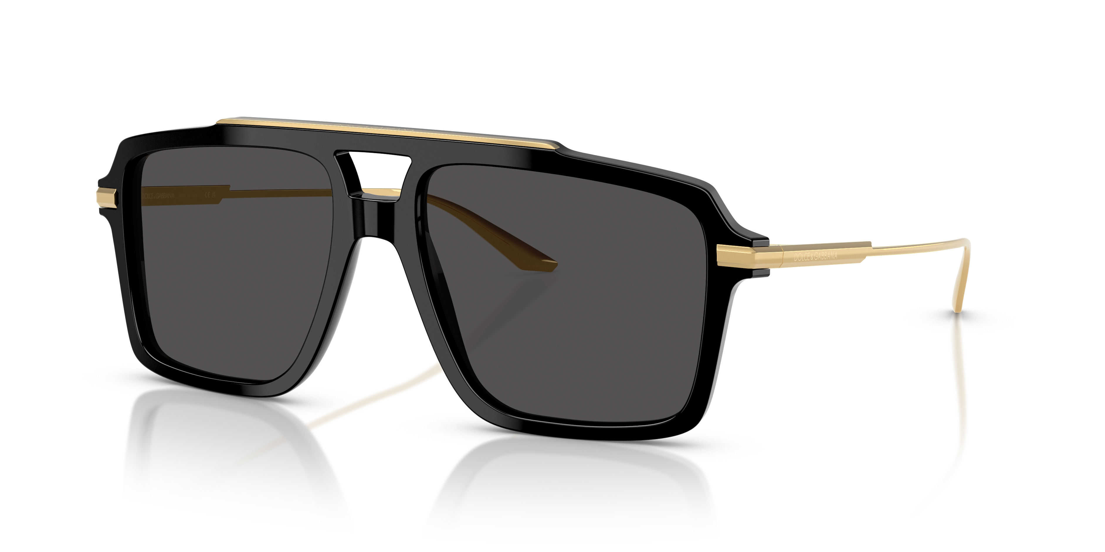 Dolce&Gabbana DG4477 XXL (56 - 17) with Grey lenses and Black