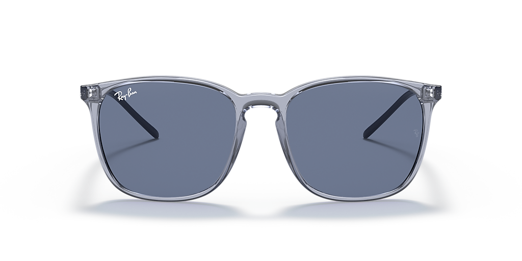 Ray-Ban RB4387 M (56 - 18) with Blue lenses and Blue frame