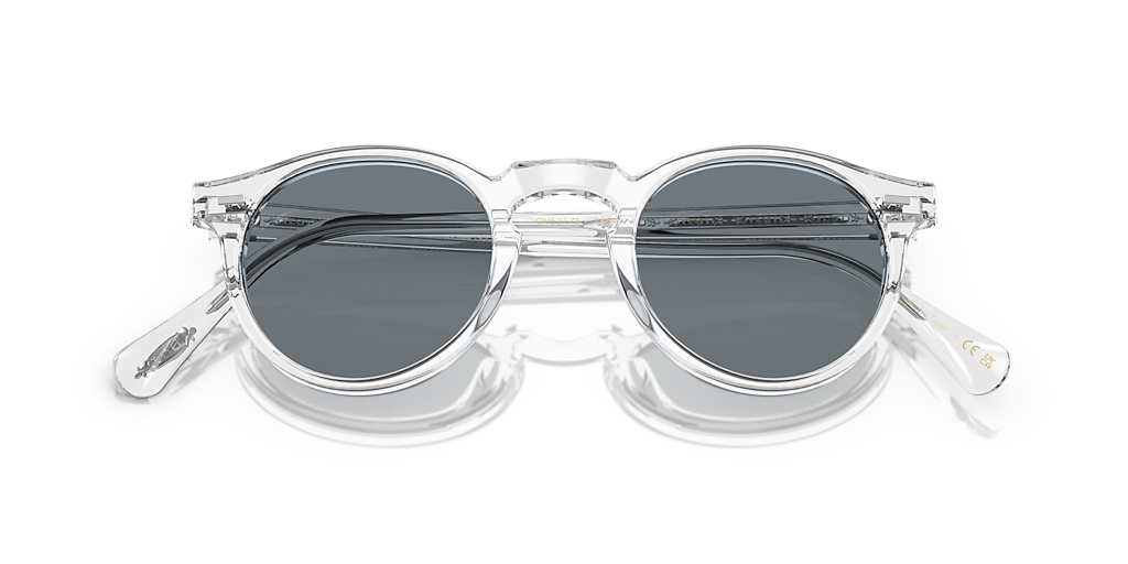 Oliver Peoples Gregory Peck Sun XS (47 - 23) with Blue lenses and