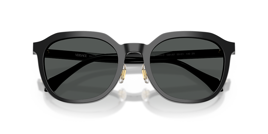 Versace VE4493D L (55 - 21) with Grey lenses and Black frame
