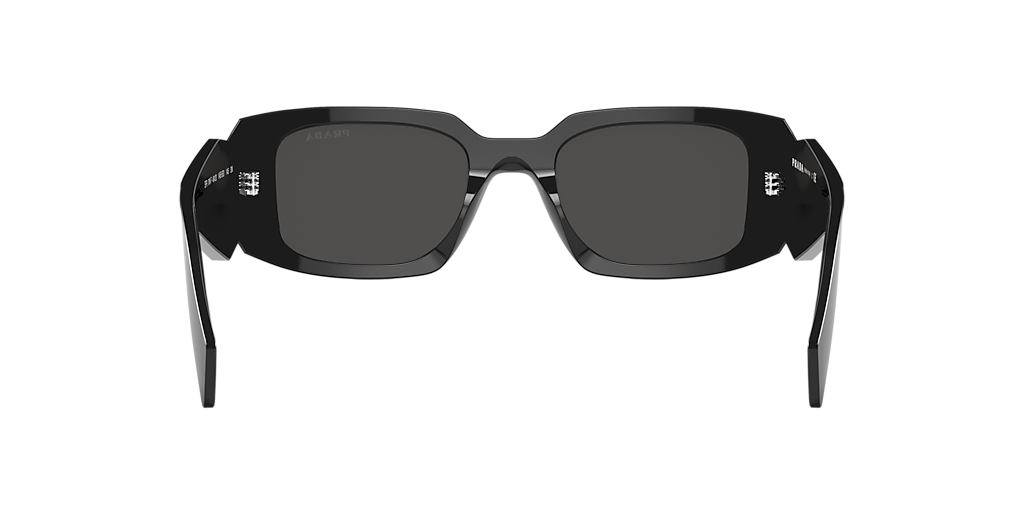 Prada PR 17WSF S (51 - 20) with Grey lenses and Black frame