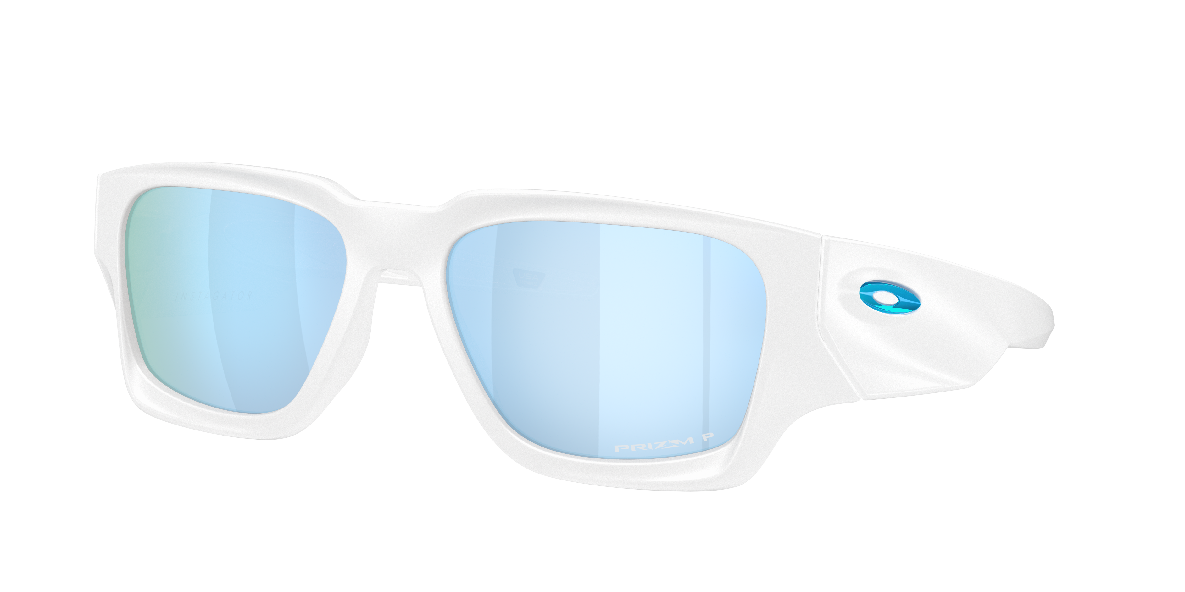 Oakley Instagator XL (58 - 18) with Blue lenses and White frame