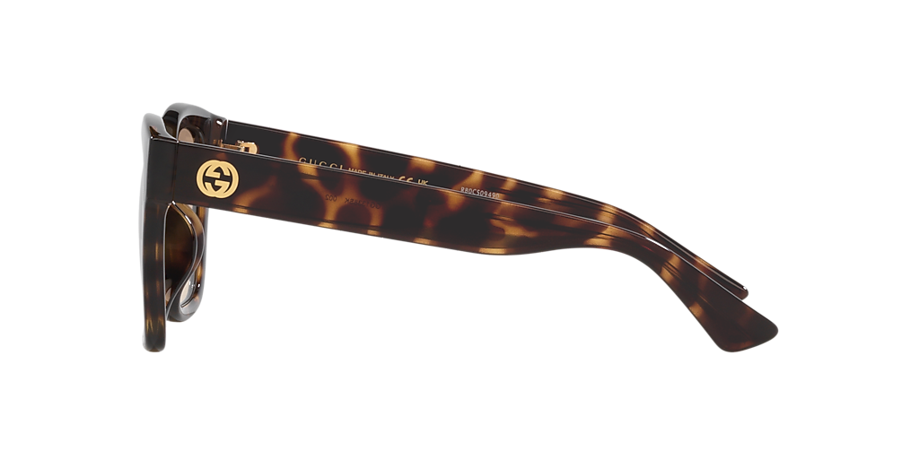 Gucci GG1338SK M (54 - 19) with Brown lenses and Tortoise frame
