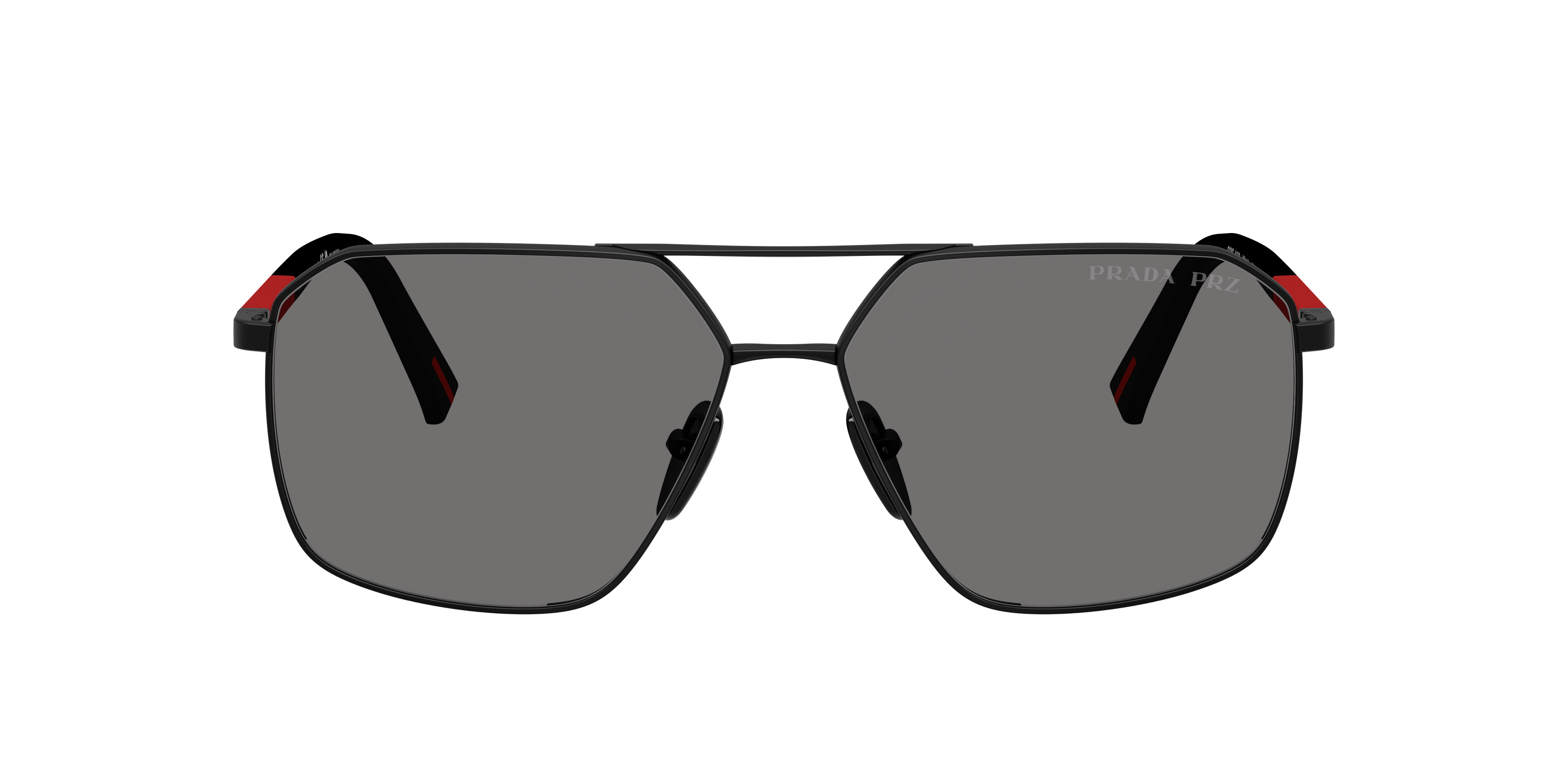 Prada Linea Rossa PS A50S XL (60 - 14) with Grey lenses and Black