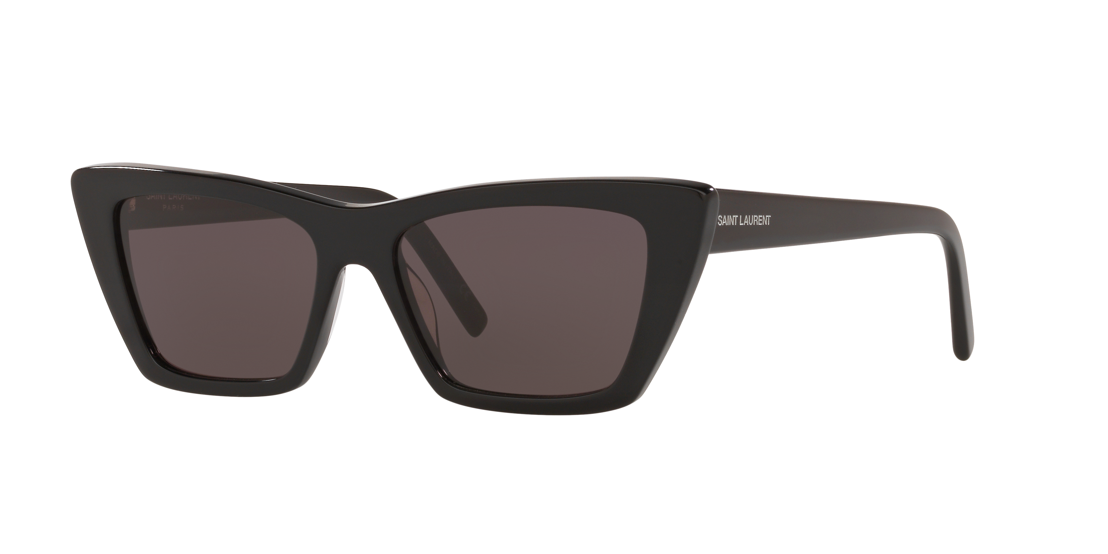 Saint Laurent Woman Sunglass SL 276 Mica -  Frame color: Black, Lens color: Grey