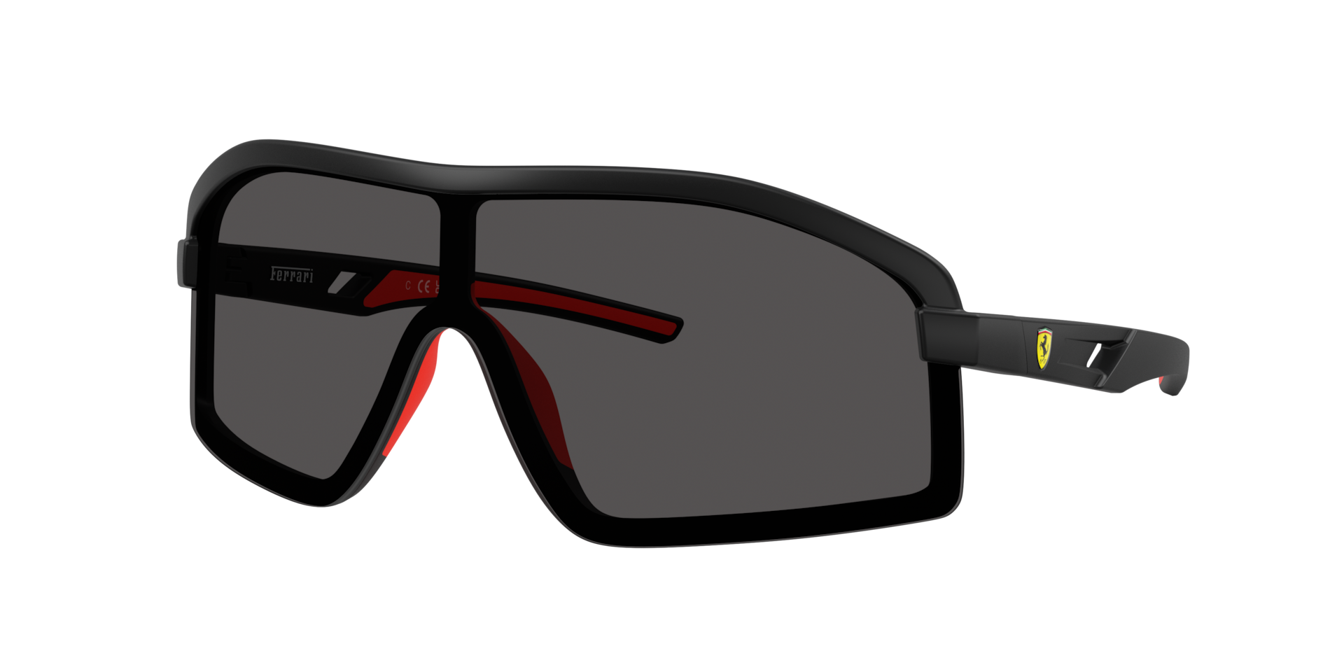 Scuderia Ferrari Man Sunglass FZ6010U -  Frame color: Matte Black, Lens color: Grey