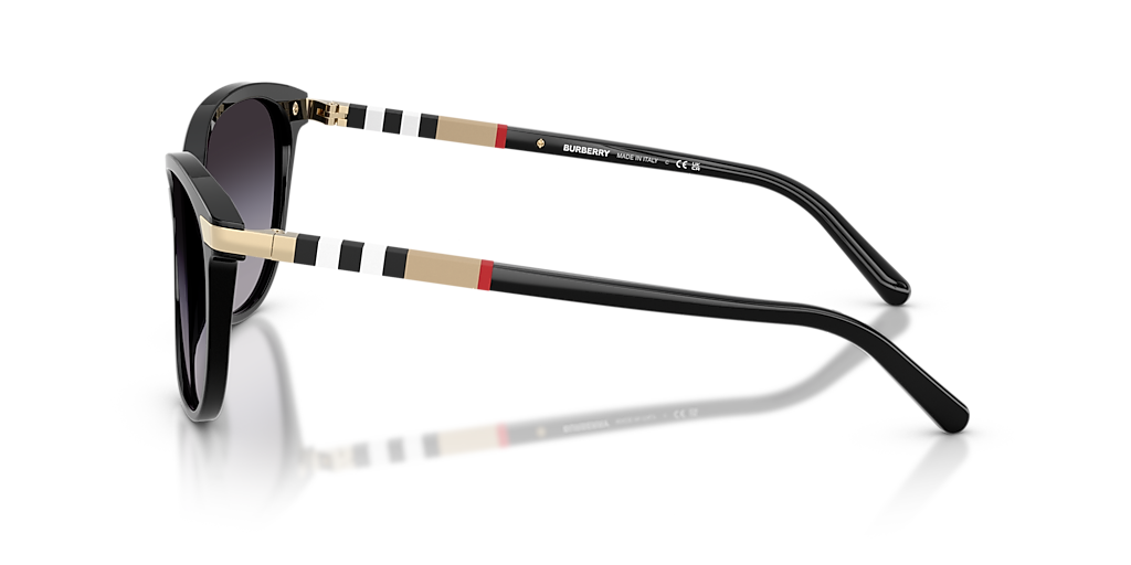 Burberry BE4216 L (57 - 16) with Grey lenses and Black frame