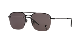 Saint Laurent SL822 XS (52 - 18) with Black lenses and Black frame
