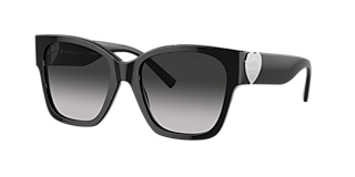 Tiffany & Co. TF4253F XL (55 - 16) with Grey lenses and Black