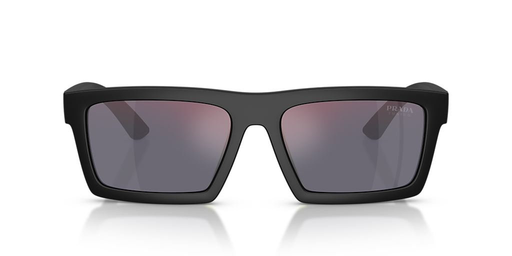 Prada Linea Rossa PS A07S XL (55 - 18) with Grey lenses and Black