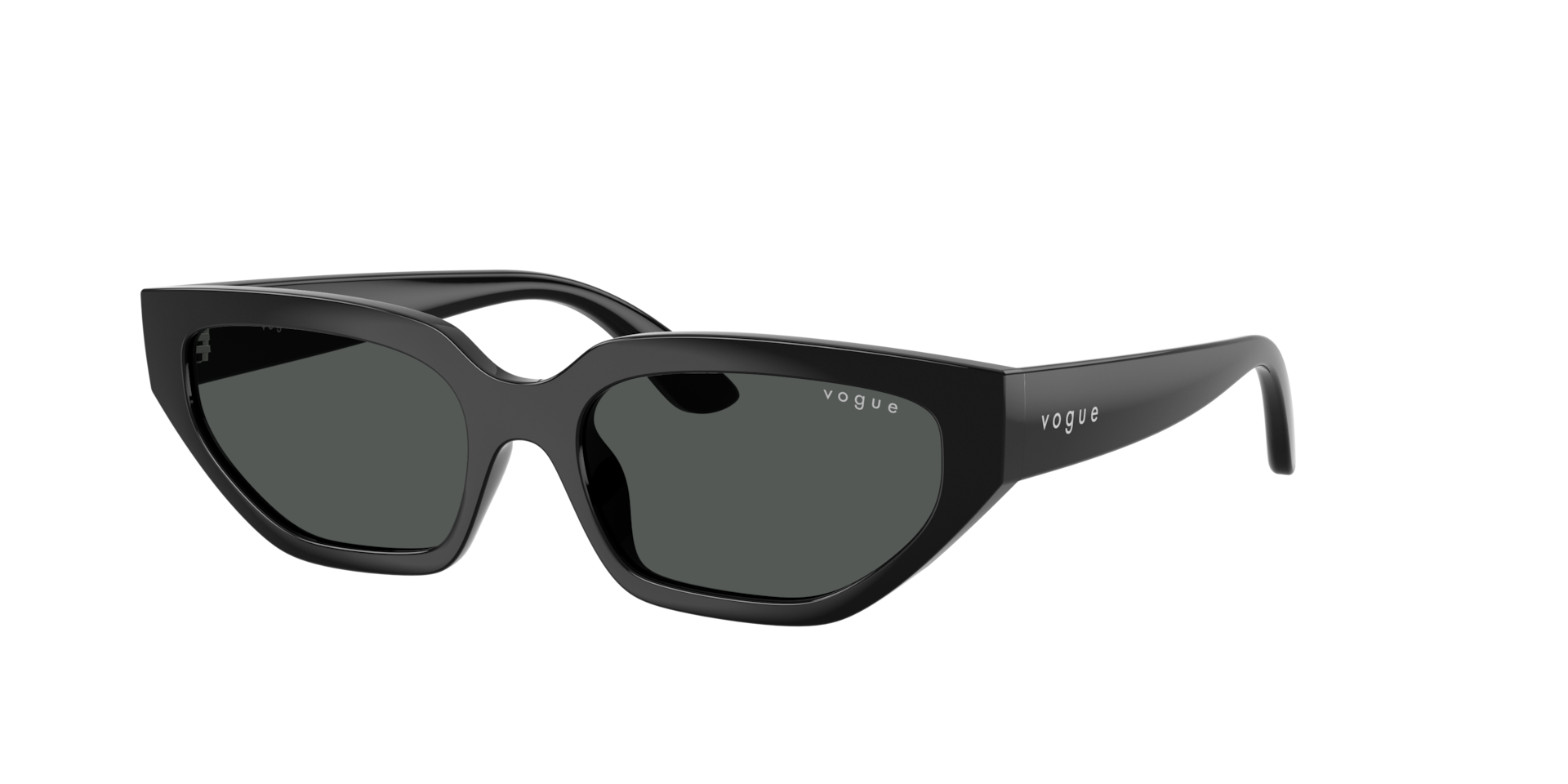 Vogue Eyewear Unisex Sunglass VJ2029 -  Frame color: Black, Lens color: Dark Grey