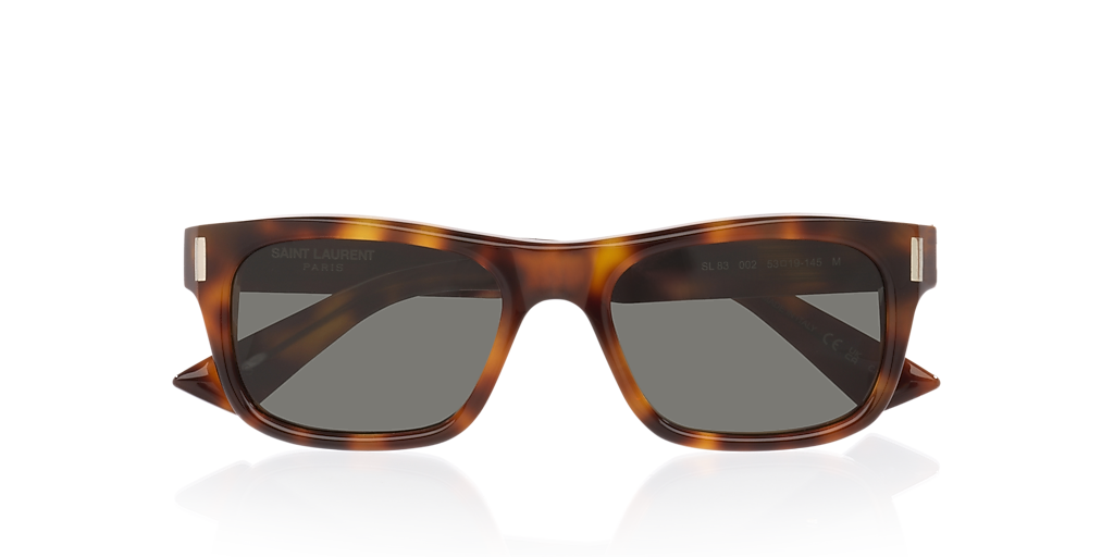 SAINT LAURENT サングラス Saint Laurent SL83 M (53 - 19) with Grey lenses and Tortoise frame