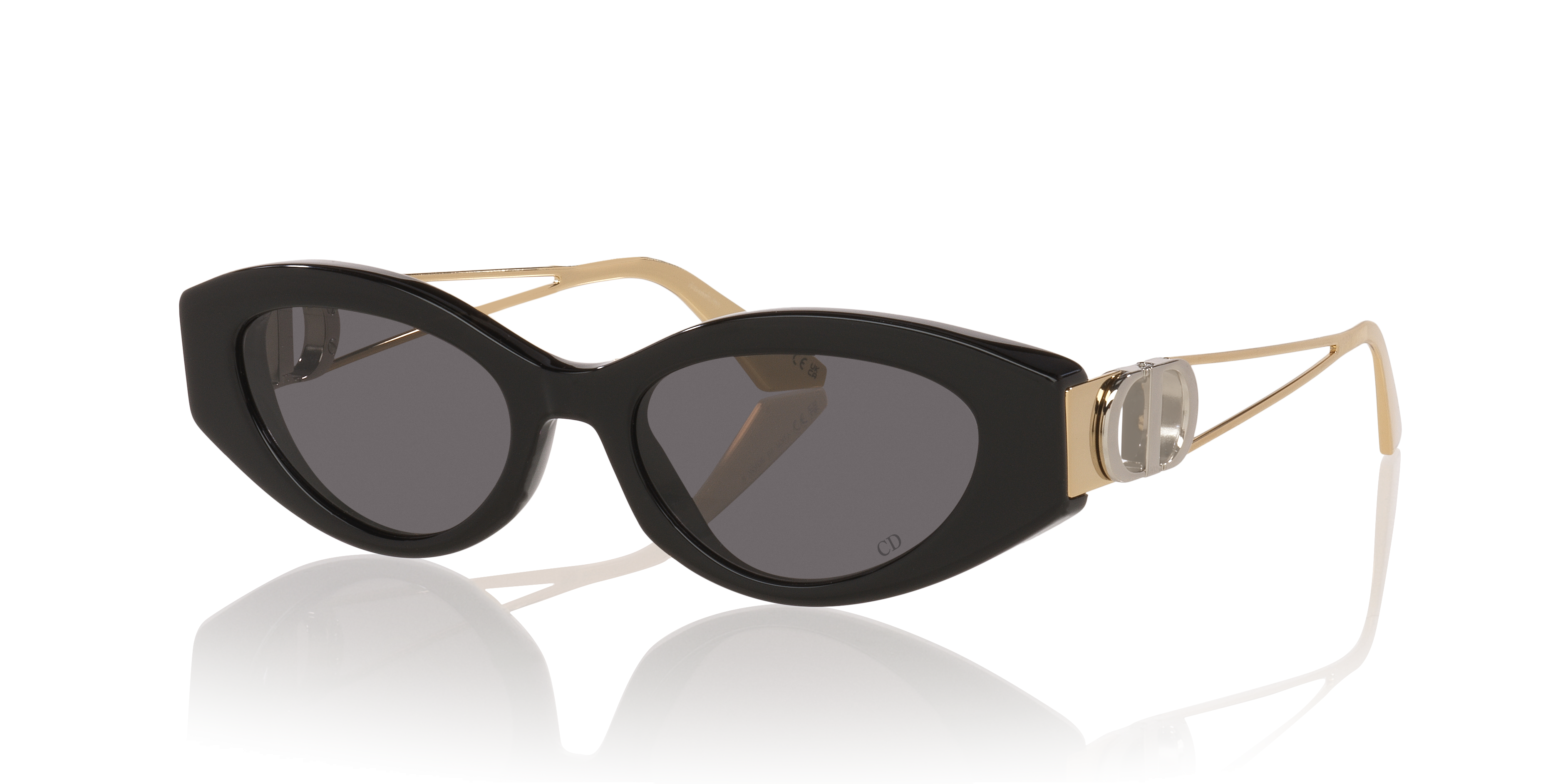 DIOR 30Montaigne B6I XXS (51 - 18) with Grey lenses and Black