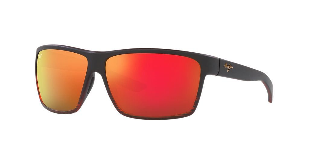 Maui Jim Alenuihaha XXL (65 - 12) with Red lenses and Tortoise