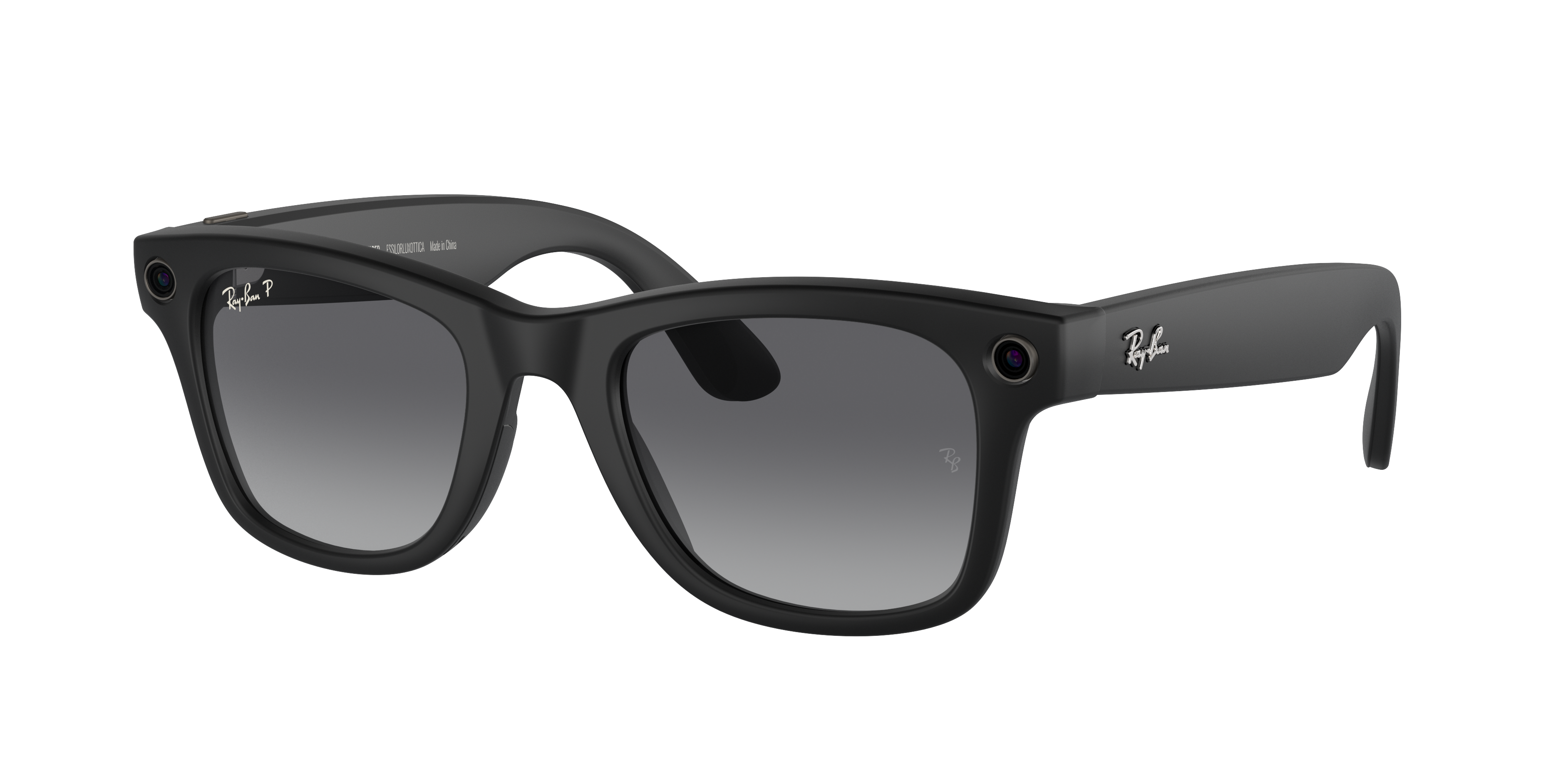 Ray-Ban Unisex  Ray-Ban Meta Wayfarer -  Frame color: Black, Lens color: Graphite Polarised
