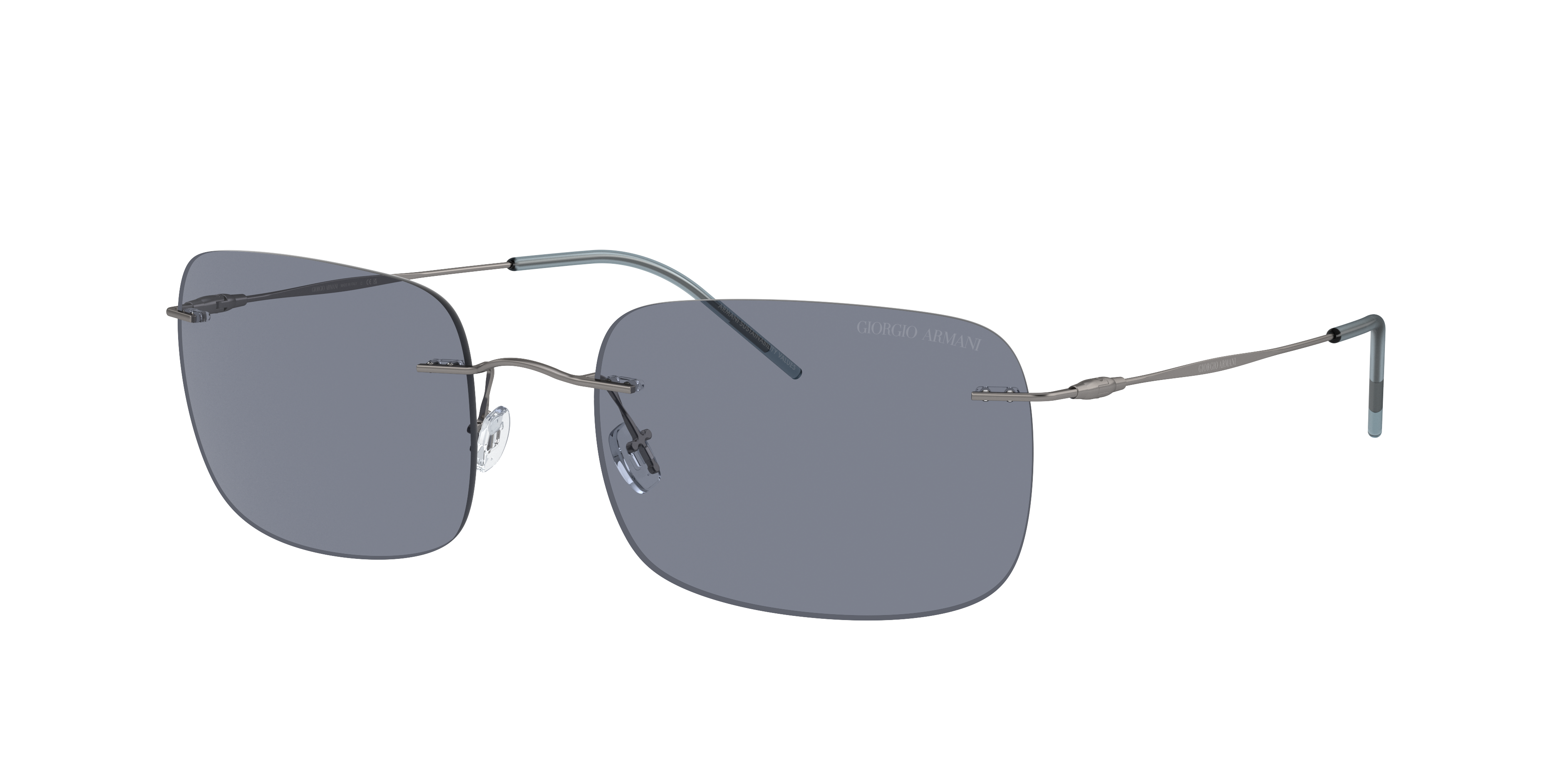Giorgio Armani AR1512M XL (58 - 19) with Blue lenses and Grey