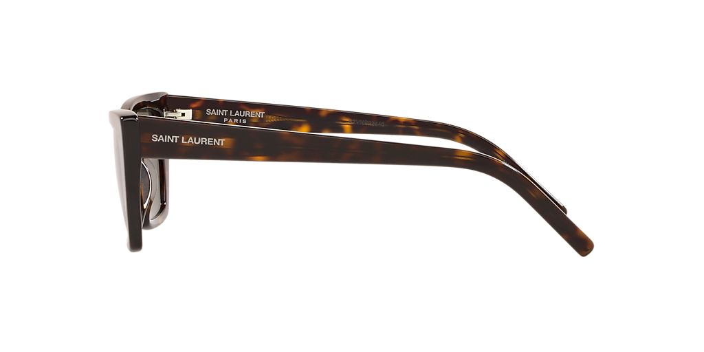 Saint Laurent SL 276 XXS (53 - 16) with Grey lenses and Tortoise
