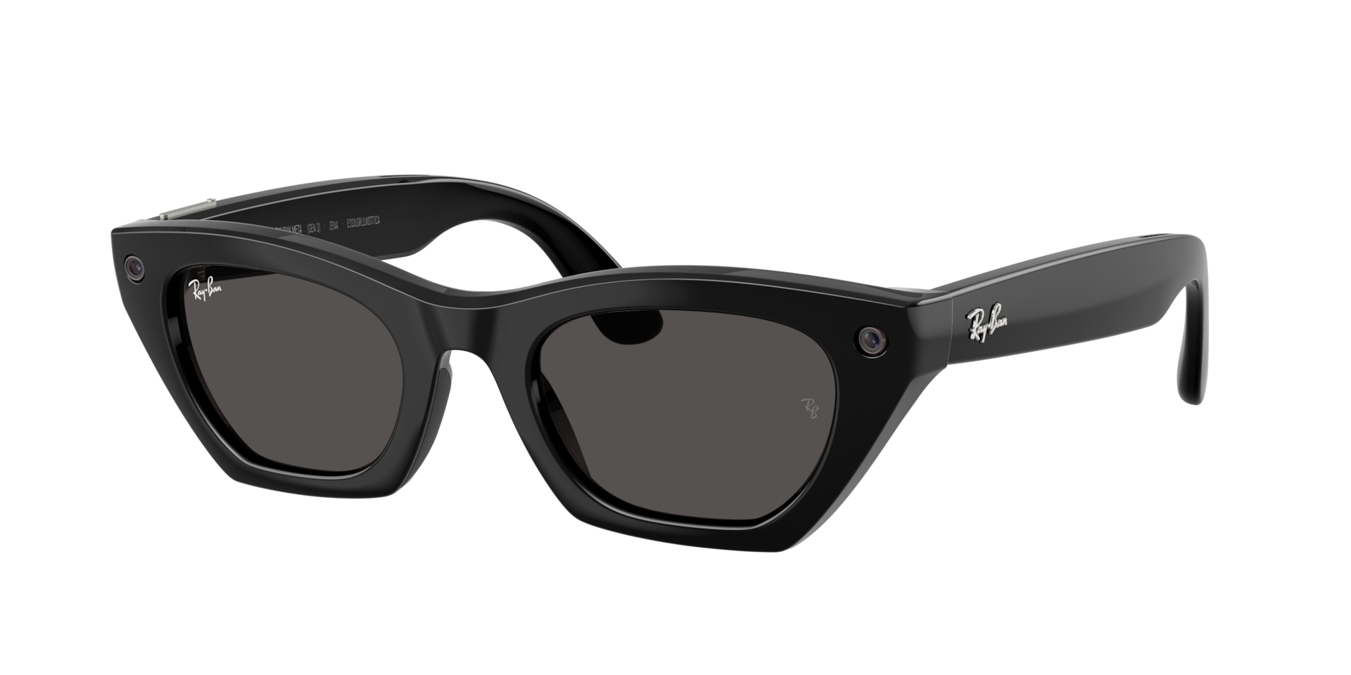 RayBan Unisex RayBan Meta Gen 3 Zena Frame color Black Lens color Grey