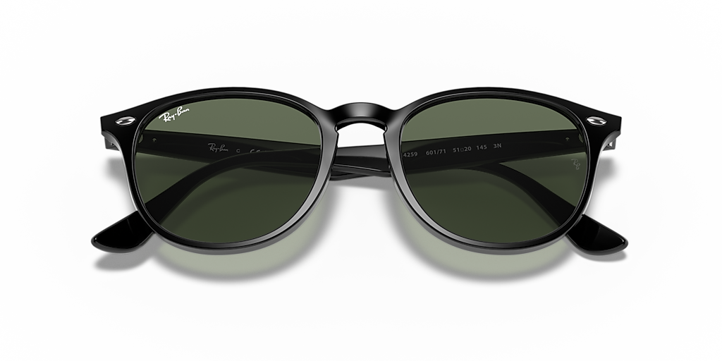 Ray-Ban RB4259 M (51 - 20) with Green lenses and Black frame