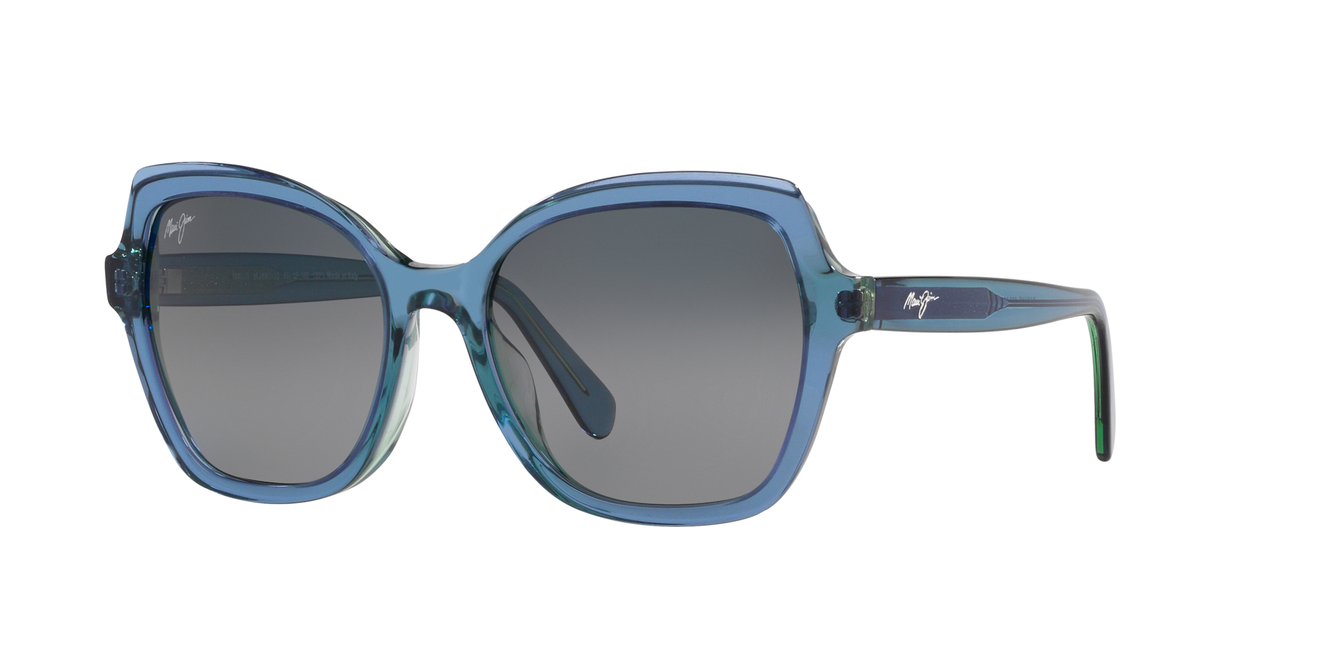 Maui Jim Mamane S (55 - 18) with Grey lenses and Blue frame