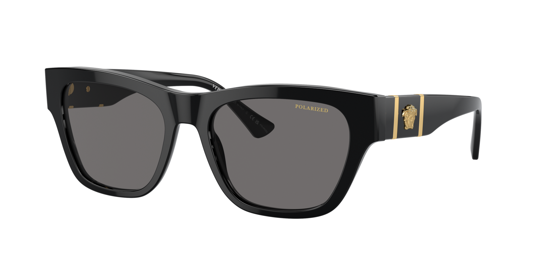 Versace Homme Sunglass VE4457 - Couleur du Monture Noir Couleur de Lentille Gris fonc Polaris 162 €