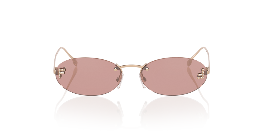 Fendi Fendi First Crystal FE4075US XS (54 - 15) with Silver lenses