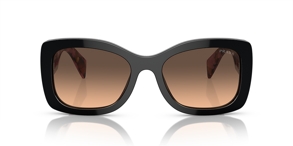 Prada PR A08S M (56 - 20) with Brown lenses and Violet frame