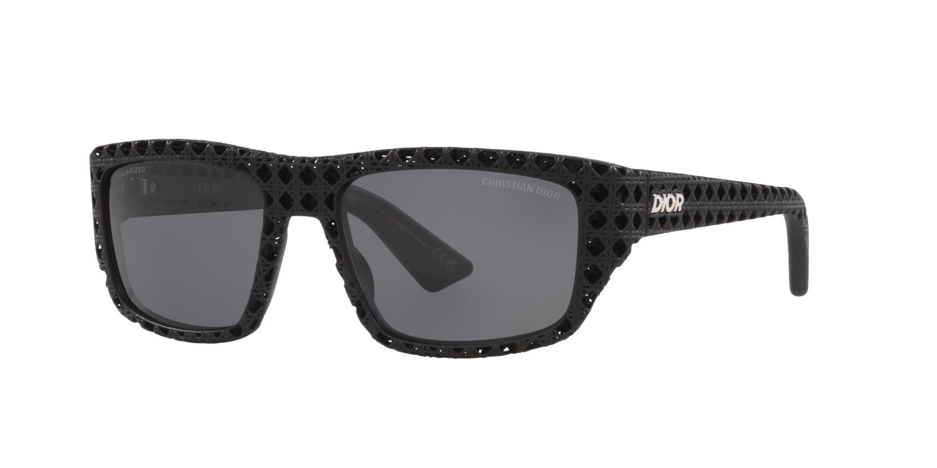 DIOR Man Sunglass Dior3D S1I Dm40127I -  Frame color: Black Matte, Lens color: Grey