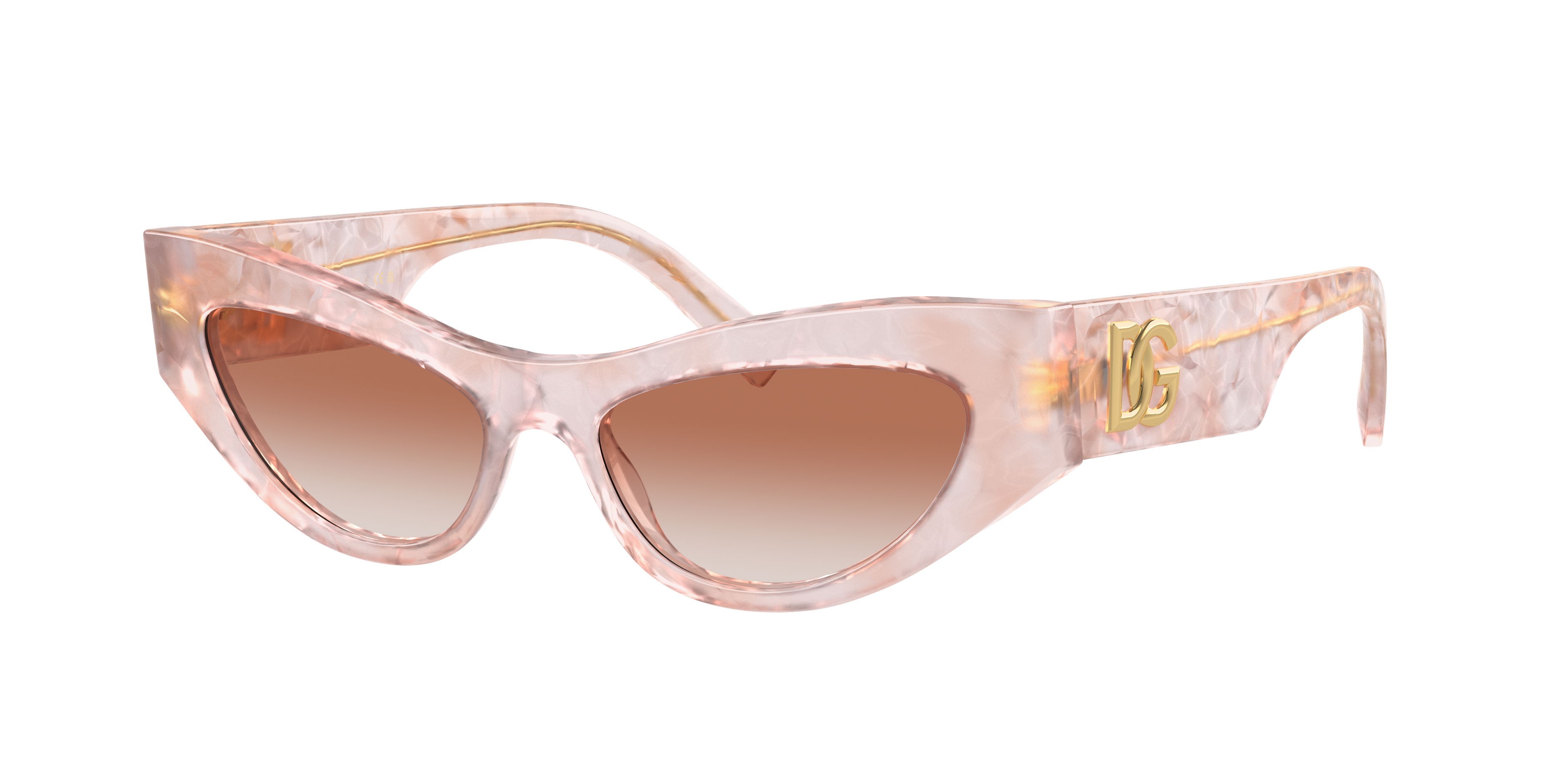 Dolce&Gabbana DG4450 M (52 - 16) with Pink lenses and Pink frame