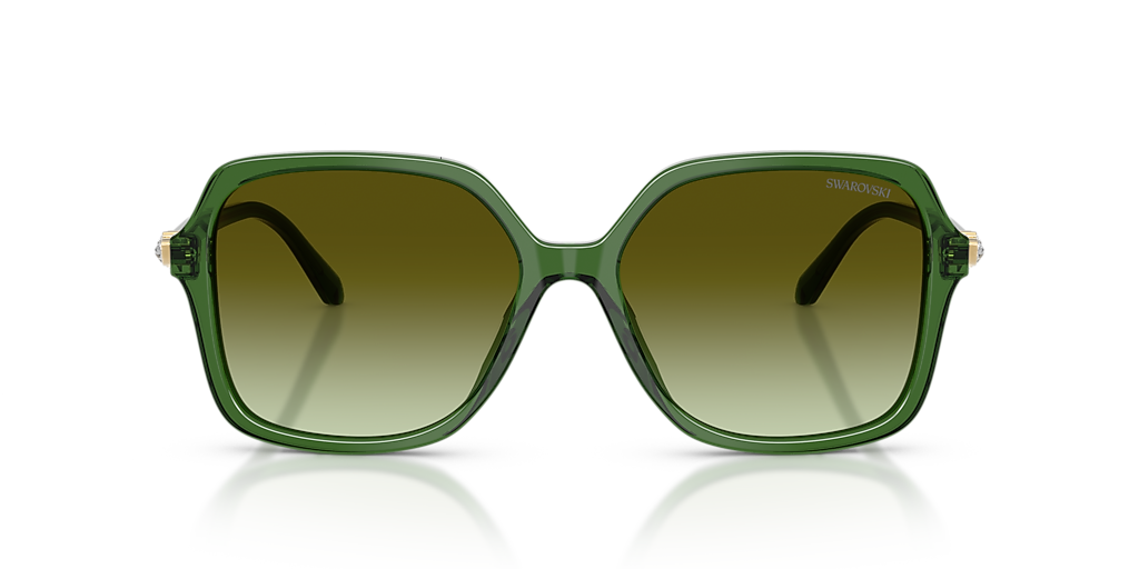 Swarovski SK6067 XL (56 - 16) with Green lenses and Green frame