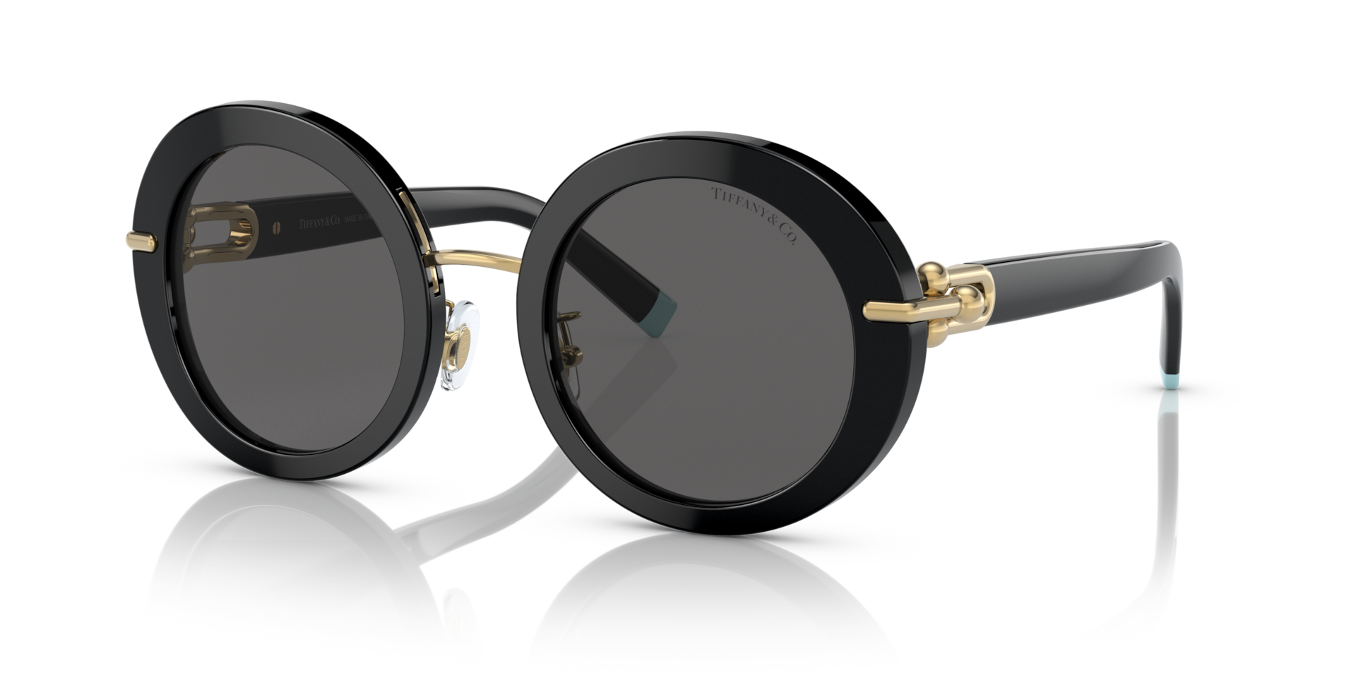 TF4201-8256/2Q-50口24/140 Tiffany & Co. TF4201 L (50 - 24) with Grey lenses and Black frame