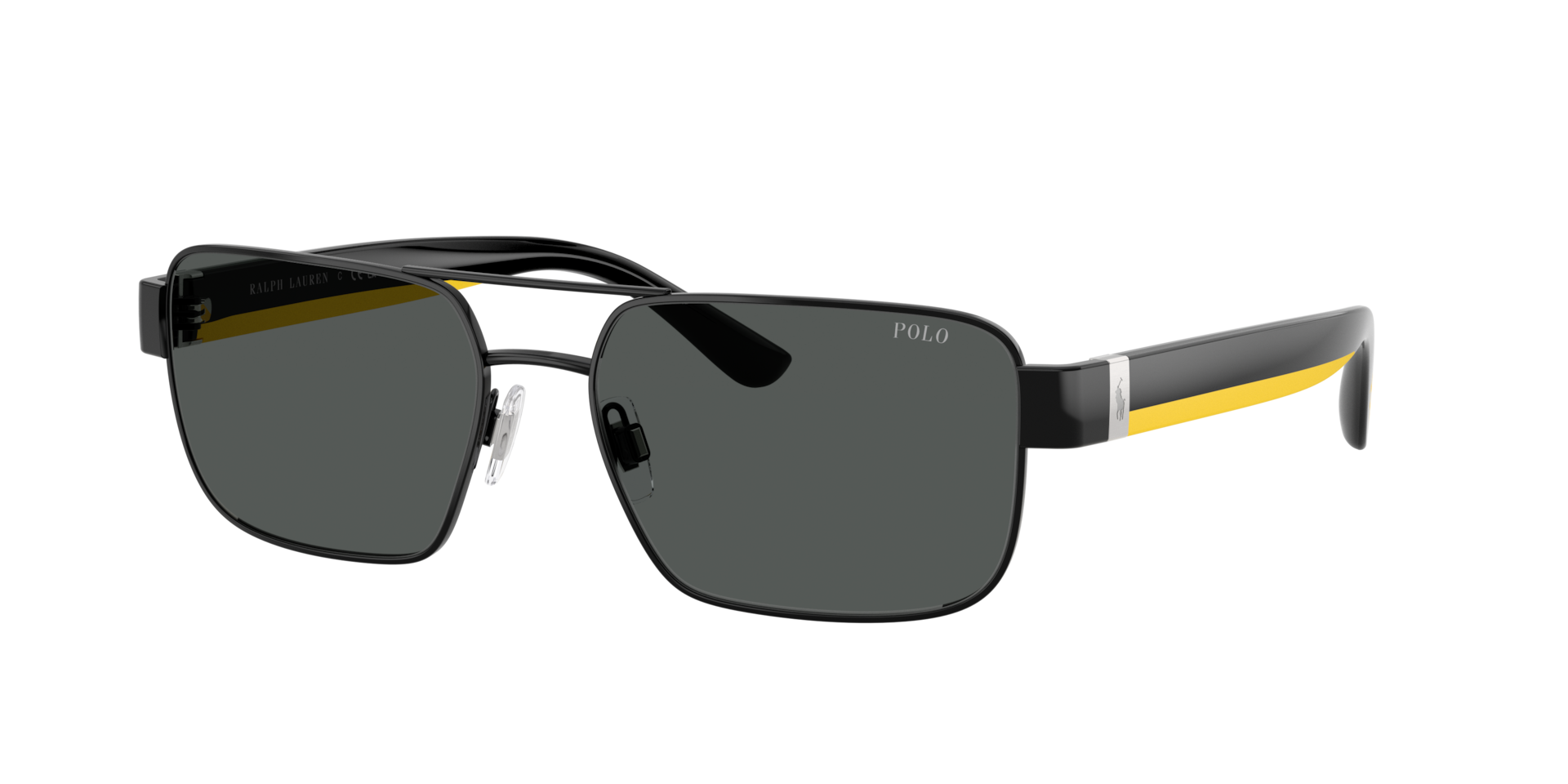 Polo Ralph Lauren Homme Sunglass PH3161 - Couleur du Monture Noir brillant Couleur de Lentille Gris fonc 69 €