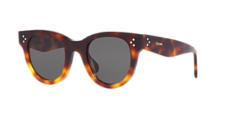 Celine CL4002UN XXS (54 - 22) with Brown lenses and Tortoise frame