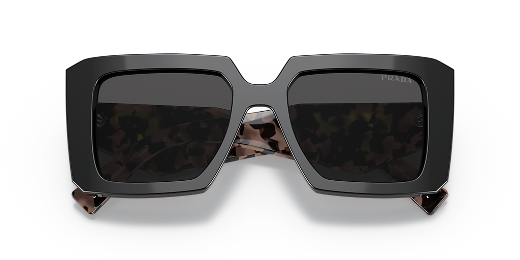 Prada PR 23YS XS (51 - 19) with Grey lenses and Black frame