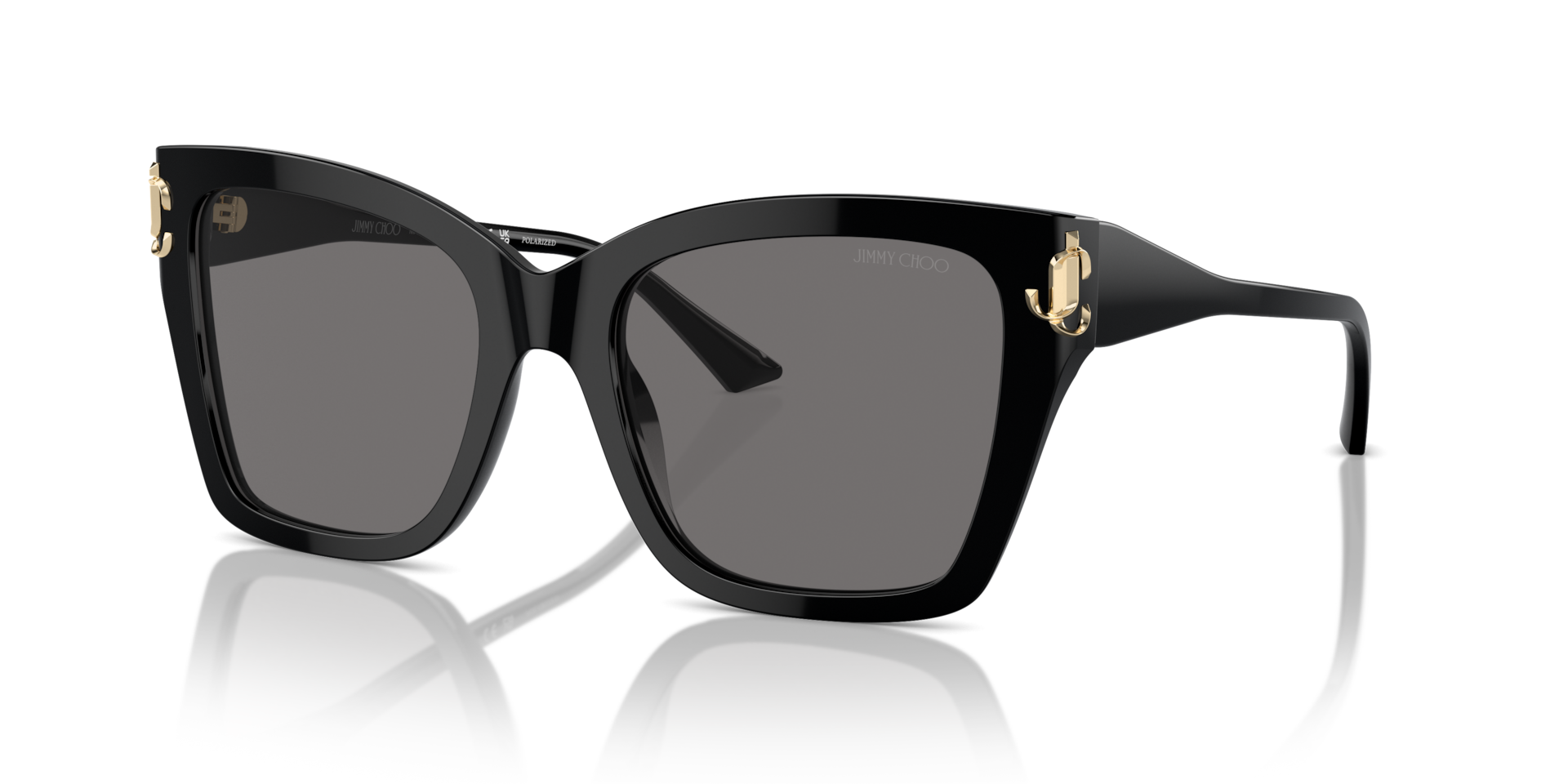 Jimmy Choo JC5012 M (54 - 19) with Grey lenses and Black frame