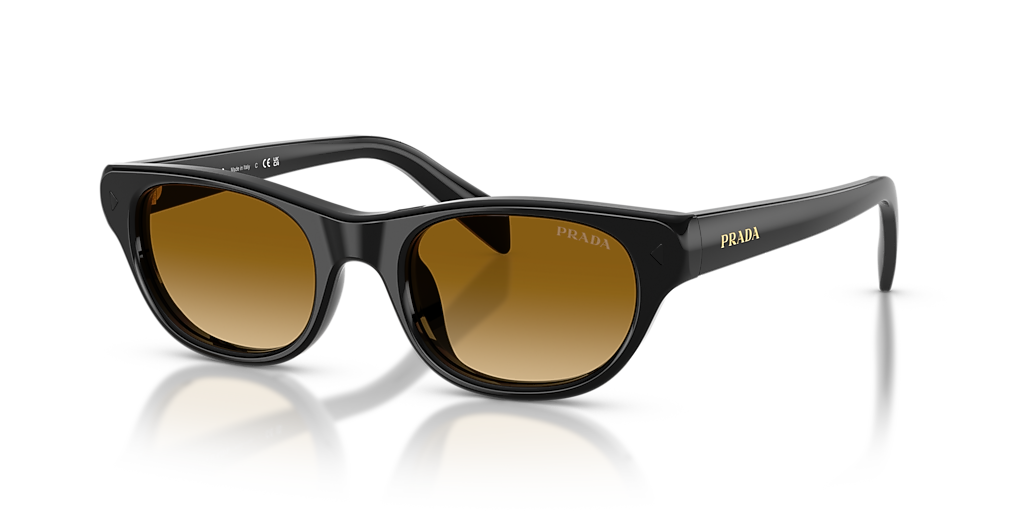 Prada PR C08S S (50 - 20) with Yellow lenses and Black frame