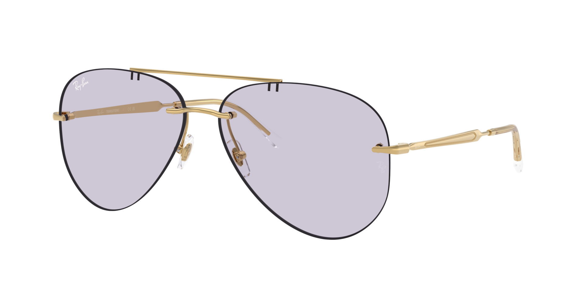 RAY-BAN Unisex Sunglasses RB3791 TRANSITIONS ® COLOR TOUCH ™ LENSES  -  Frame color: Arista, Lens color: Amethyst