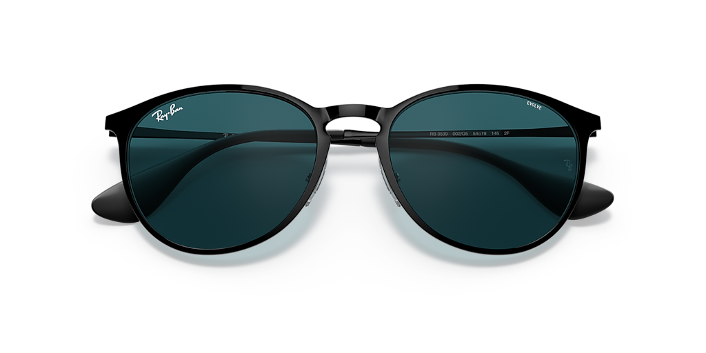 Ray-Ban Erika Metal Evolve M (54 - 19) with Green lenses and Black