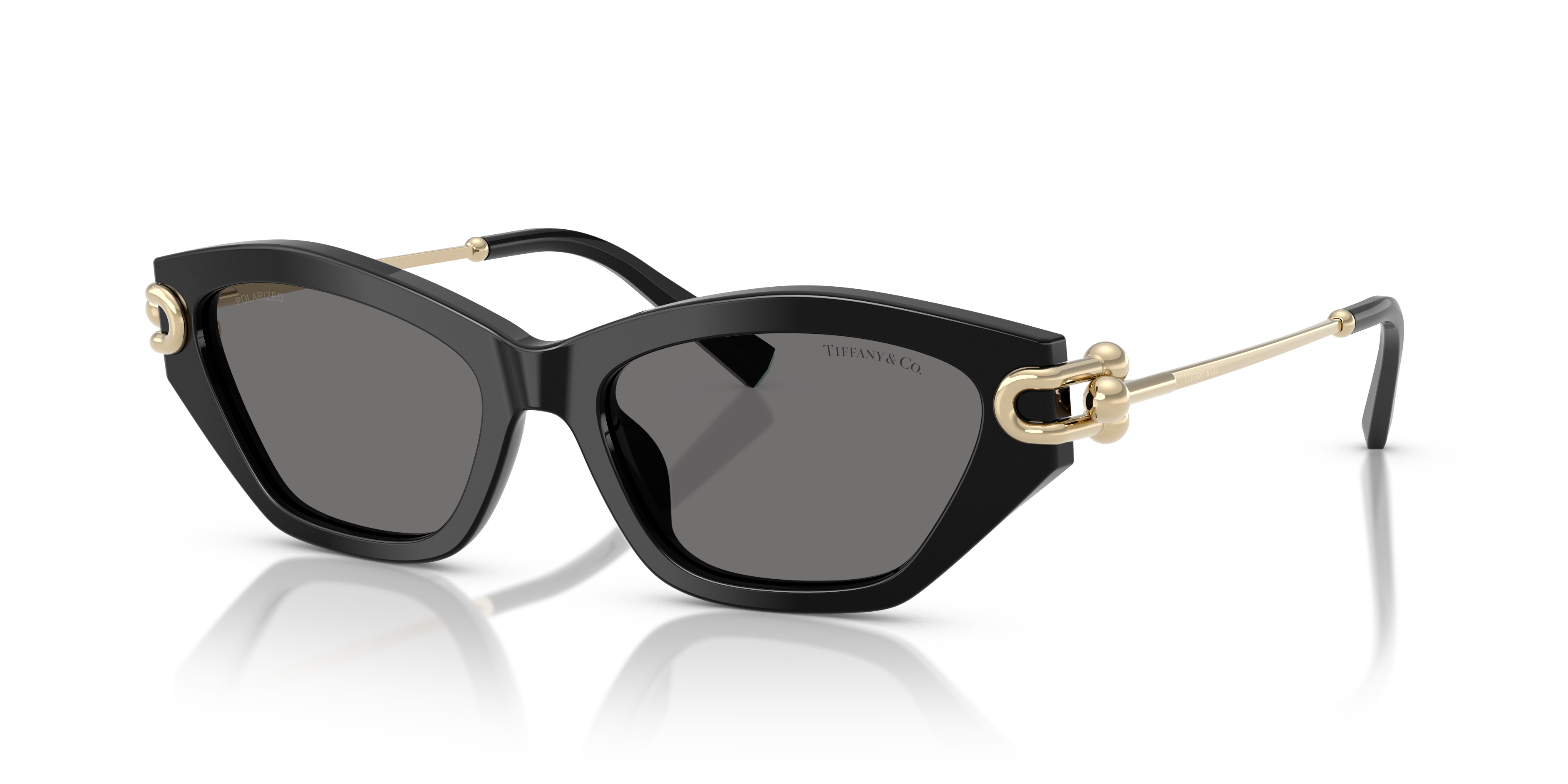 Tiffany & Co. TF4231U XL (53 - 17) with Grey lenses and Black