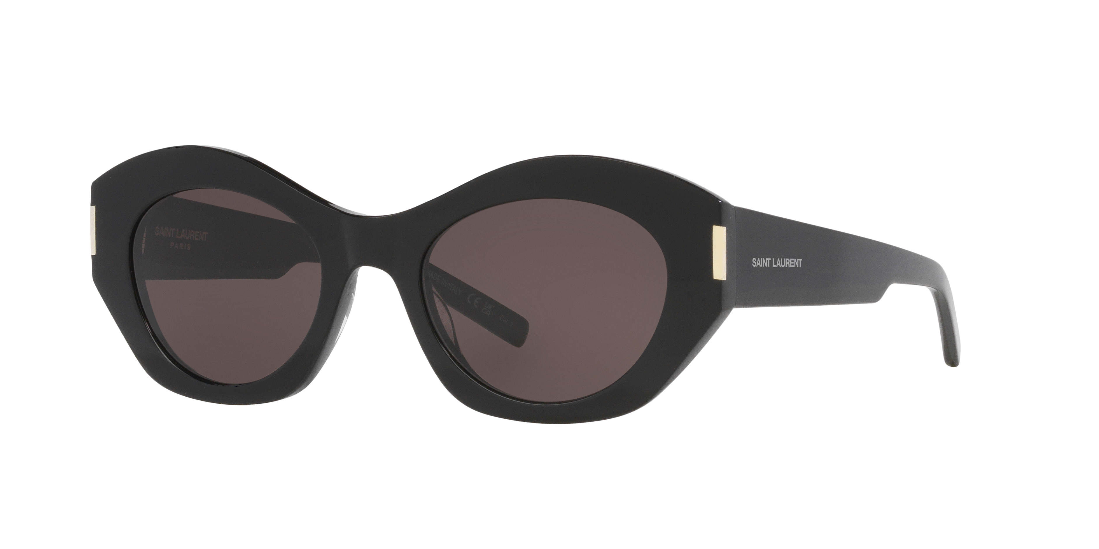 Saint Laurent Woman Sunglass SL 639 -  Frame color: Black, Lens color: Black