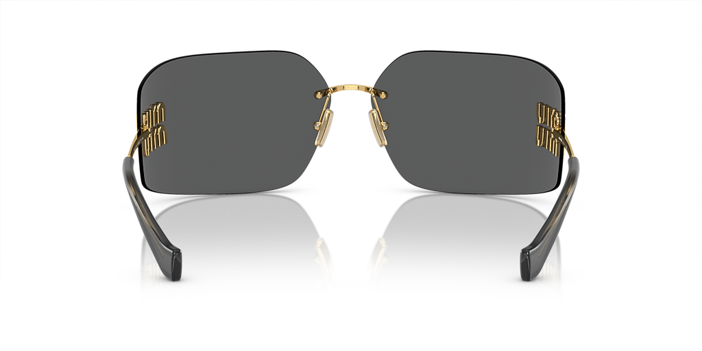 Miu Miu MU 54YS L (80 - 14) with Grey lenses and Gold frame