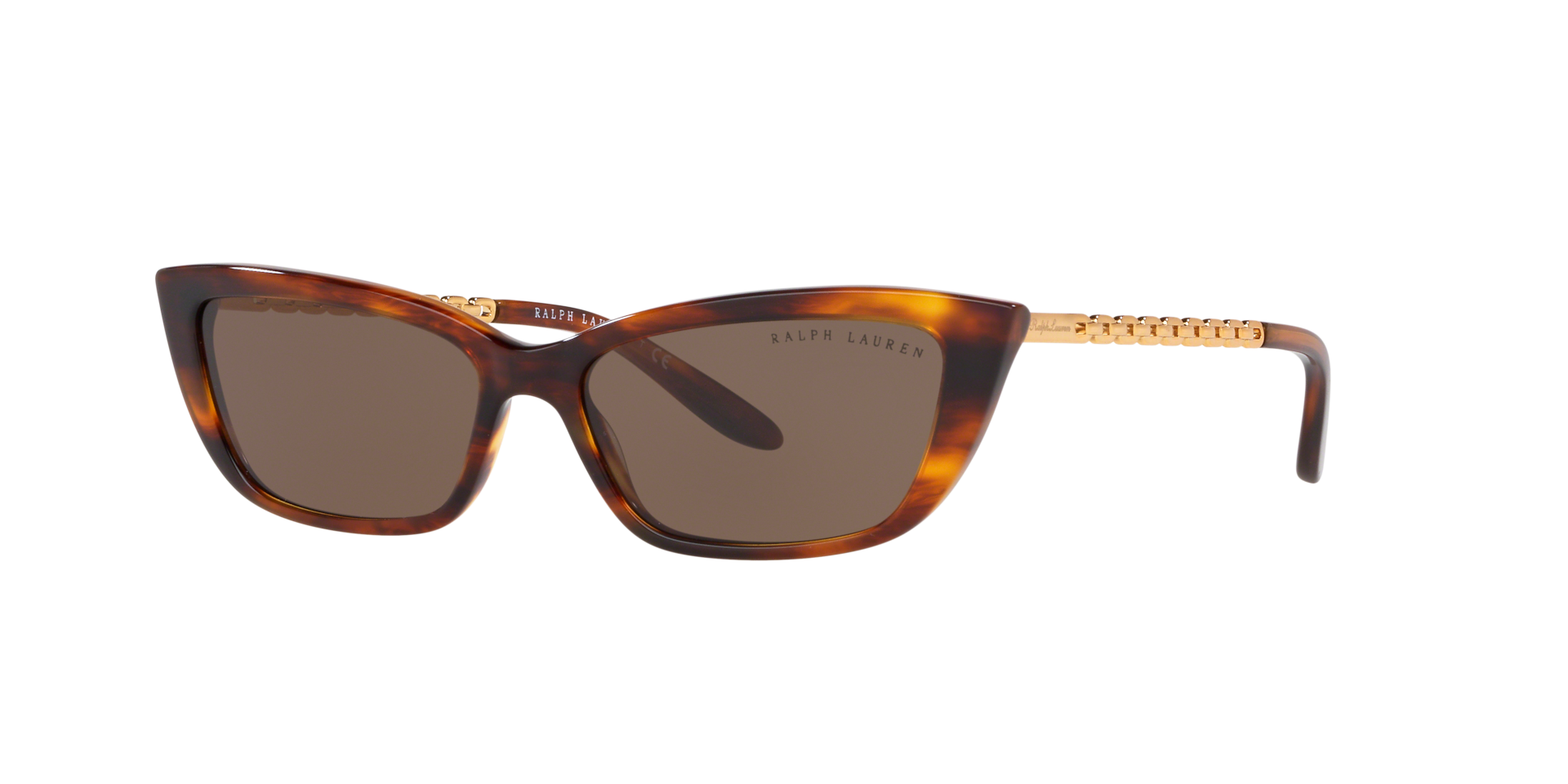 Ralph Lauren Femme Sunglass RL8173 - Couleur du Monture Havana ray brillant Couleur de Lentille Brun 83 €