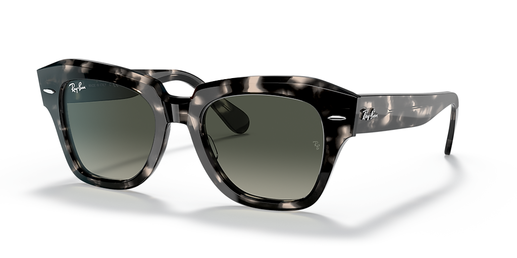 Ray-Ban State Street Fleck L (52 - 20) with Grey lenses and