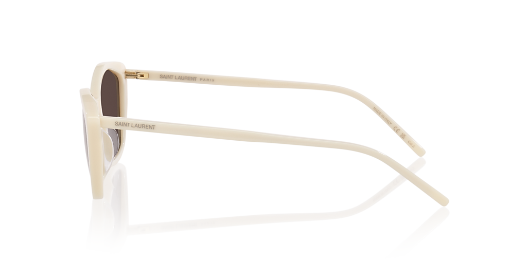 Saint Laurent SL 775 L (57 - 17) with Black lenses and Beige frame