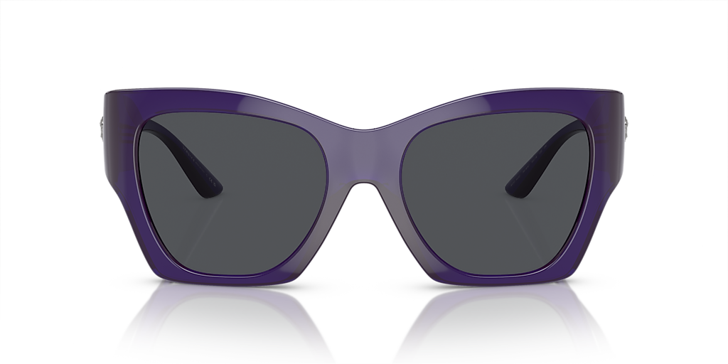 Versace VE4452 L (54 - 19) with Grey lenses and Violet frame  display picture 2
